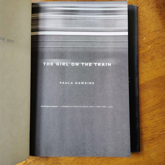 The Girl On The Train Hardcover Book 2015 Chiller Paula Hawkins 9781594633669 - Picture 4 of 6